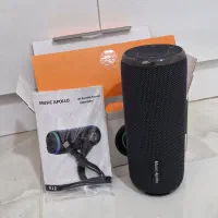 اسپیکر بلوتوثی آپولو مدل A12 مشکی نور رنگی|پخش‌کننده همراه|اصفهان, ملک‌شهر|دیوار