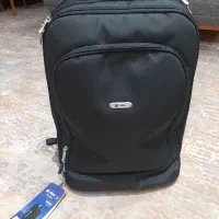 کوله پشتی مشکی تک رنگ