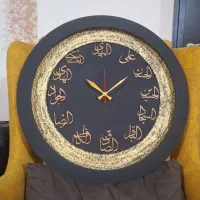 ساعت دیواری مذهبی آرامگرد اسامی ائمه