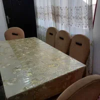 میز نهارخوری ۶ نفره|میز و صندلی غذاخوری|رشت, سعدی (تختی)|دیوار