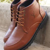 نیم بوت تخفیفی مردانه قهوه ای LV راحت و بادوام شیک|کیف، کفش، کمربند|نجفآباد, ویلاشهر|دیوار