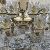 لوستر برنز ۸ شاخه ۱۶ شعله نو مفت گذاشتم