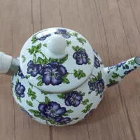 کتری لعابی|قوری، کتری، قهوه‌ساز دستی|آبیک, |دیوار