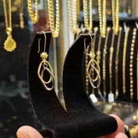 گوشواره اپل دو رنگ بدون اجرت ومالیات فقط با ۷ درصد|جواهرات|رشت, فلسطین|دیوار