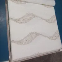 پرده زبرادومکانیزم سرمه دوزی لمه دار قیتون دوزی|پرده، رانر، رومیزی|مشهد, کوثر|دیوار
