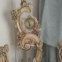 ساعت منبت ایستاده چوب راش