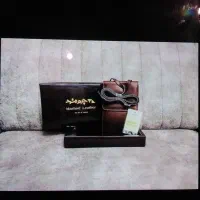 کیف پاسپورتی گردنی چرم مشهد نو