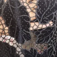 پارچه مخمل نگین دار