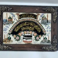 عتیقه قدیمی تابلو فرش دستبافت فروش یا معاوضه|تابلو فرش|مشهد, کوی سیدی|دیوار