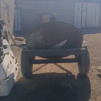 تانکر چرخدار 1200لیتری گالوانیزه|ماشینآلات صنعتی|سارال, |دیوار