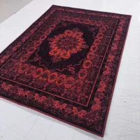 فرشینه قرمز ترنج دار