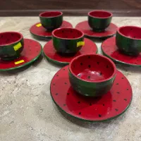 ظروف سفالی یلدایی