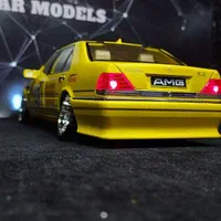 ماکت بنز w 140 اتاق تانک زرد سایز بزرگ‌فلزی|اسباب‌‌بازی|تهران, چیتگر جنوبی|دیوار