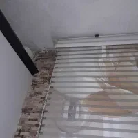 پرده زبرا مکانیزه|پرده، رانر، رومیزی|تهران, شهرک ولیعصر شمالی|دیوار