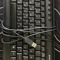 دو عدد کیبورد سالم و در حدنو|قطعات و لوازم جانبی رایانه|تهران, اکباتان|دیوار