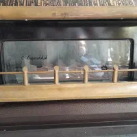 بخاری گازی  ایران شرق طرح شومینه  در حد نو|بخاری، هیتر، شومینه|جغتای, |دیوار