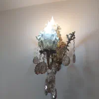 شیشه لوستر|لوستر و چراغ آویز|تهران, صاحب الزمان|دیوار