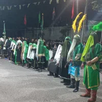 شال شبیه خوانی عاشورا و اربعین حسینی .|لباس|میانه, |دیوار