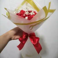 گل های روبانی|گل مصنوعی|بیرجند, |دیوار