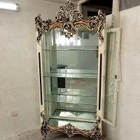 بوفه سفید چوبی سالم