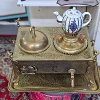 سماور و منقل زغالی