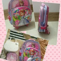 کیف کوله پشتی چرخدار و چراغدار