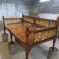 تخت سنتی|تخت و سرویس خواب|قم, قلعه صدری|دیوار