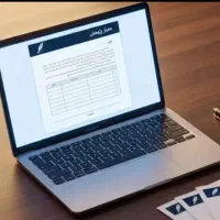انجام خدمات آفیس و طراحی کارت ویزیت و انواع تراکت