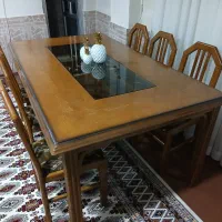 میز غذا خوری|میز و صندلی غذاخوری|بندر ترکمن, |دیوار