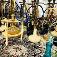 قلیان چلیم عربی اصل چوب سرخ اصل چوب گردو اصل|کلکسیون و سرگرمی|ایرانشهر, |دیوار