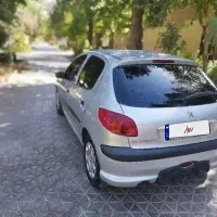 پژو 206 تیپ 3 نقره‌ای مدل 87|خودرو سواری و وانت|فولادشهر, C1|دیوار