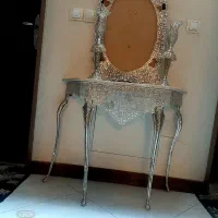آینه شمعدون آبکاری نقره