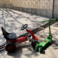 اسکوتر و ماشین پدالی