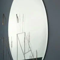 دو عدد آیینه بیضی ۷۰ در یک متر