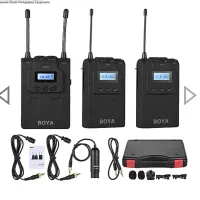 میکروفون یقه ای حرفه ای هاچ اف بویاboya wm8 pro k2|دوربین عکاسی و فیلمبرداری|تهران, مرزداران|دیوار