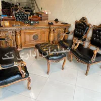 مبلمان اداری تک٪میزوصندلی اداری مدل آلفاجلوبسته|مبلمان اداری|چهاردانگه (تهران), |دیوار