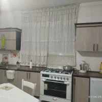 پرده حریر دو عدد