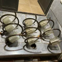 لوستر|لوستر و چراغ آویز|شیراز, تندگویان|دیوار