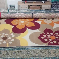 گلیم فرش ۶ متری کاملا سالم بخاطر جابجایی