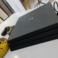 PS4 PRO 1T کپی خور دو دسته|کنسول، بازی ویدئویی و آنلاین|ازنا, |دیوار