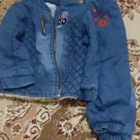 کاپشن بچگانه داخل خز دار سایز ۲