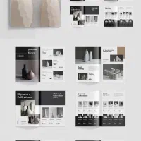 طراحی لوگو/کاتالوگ/البوم/برندینگ/بنر|خدمات رایانه‌ای و موبایل|رشت, گلباغ نماز|دیوار