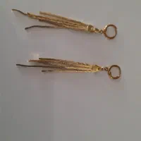 گوشواره بدلی رنگ ثابت