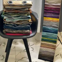 پرده شاین وساده مینیمال|پرده، رانر، رومیزی|گرگان, |دیوار