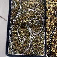 فرش تیکه سنگی ۳ تا بزرگ دوتا کوچک