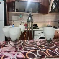 ۲ عدد لوستر|لوستر و چراغ آویز|گرگان, |دیوار