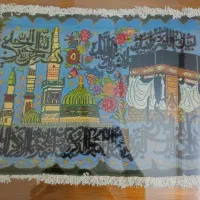تابلو فرش دستبافت چله ابریشم