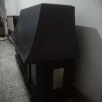 بخاری طرح شومینه ای|بخاری، هیتر، شومینه|لنگرود, |دیوار