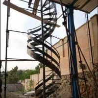 پله فلزی.گرد.پله معلق.دوبلکسی.پله پیچ نرده|خدمات پیشه و مهارت|رودهن, |دیوار