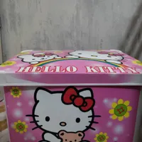 ست جعبه و سطل آشغالی kitty|اسباب و اثاث بچه|خرم‌آباد, |دیوار